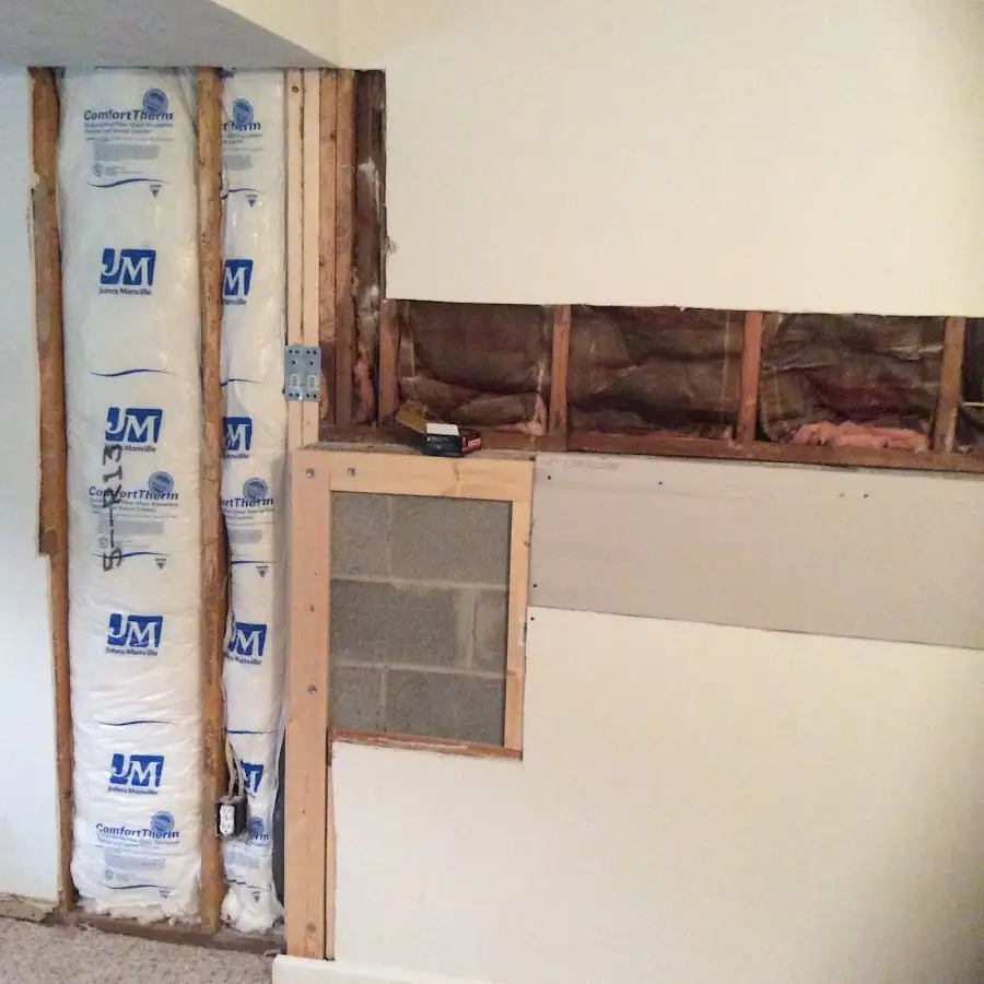 Wall insulation replacement during Structural Drying in Caernarvon